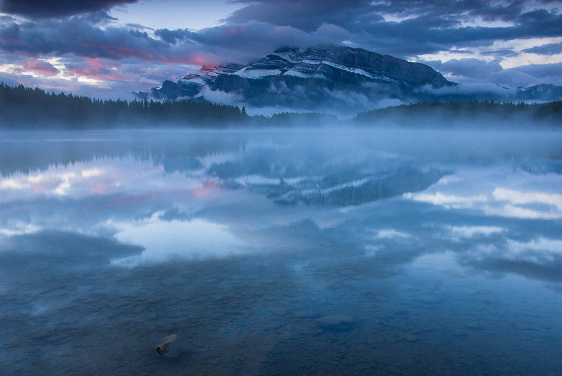 Alpenglow on Mt. Rundle