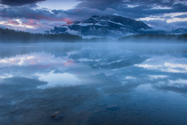 Alpenglow on Mt. Rundle
