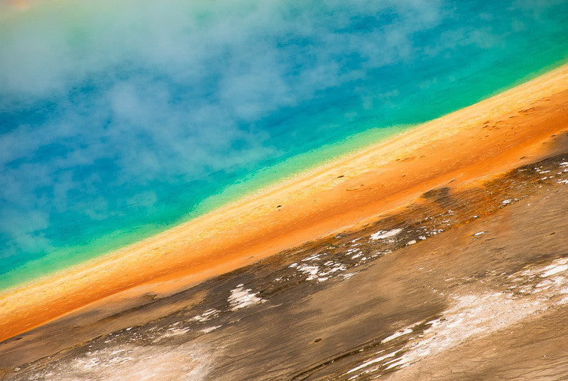 Detail of the Grand Prismatic Spring