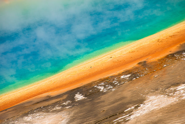 Detail of the Grand Prismatic Spring
