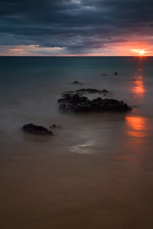 Kamaole Beach Park III at Sunset