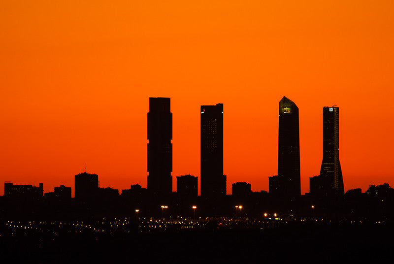 Orange Lights over the Skyline