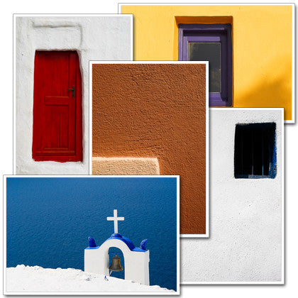 Colors of Santorini I