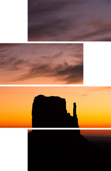 Mitten at Sunrise I Split