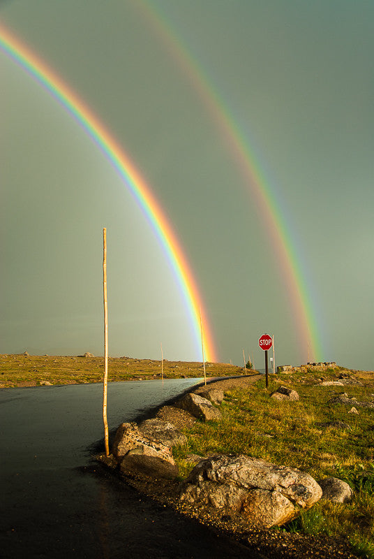 Stop at the Double Rainbow