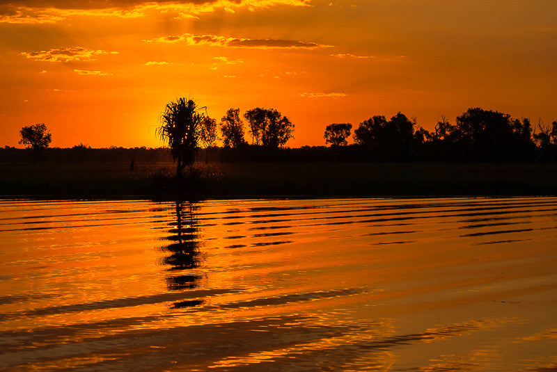 Sunset over Yellow Water Billabong